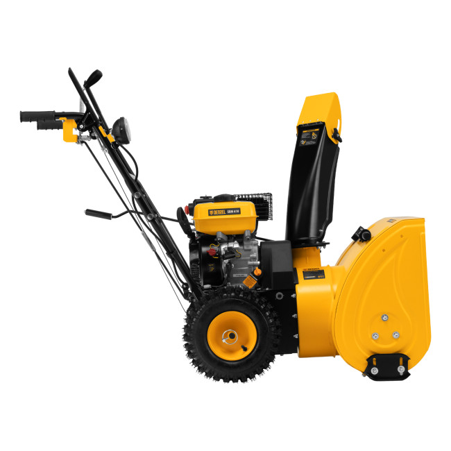 Бензиновая снегоуборочная машина SBM 610, 212 cc, ручной старт, фара Denzel в Новосибирске