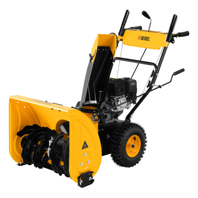 Бензиновая снегоуборочная машина SBM 610, 212 cc, ручной старт, фара Denzel в Новосибирске