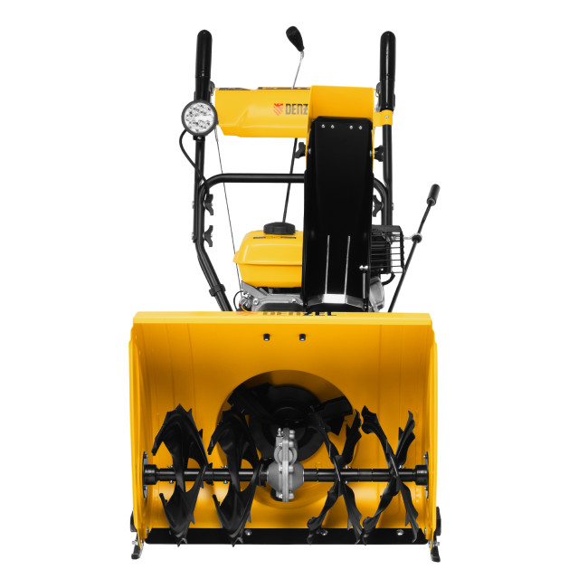 Бензиновая снегоуборочная машина SBM 610, 212 cc, ручной старт, фара Denzel в Новосибирске