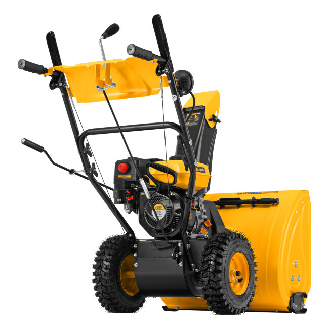 Бензиновая снегоуборочная машина SBM 610, 212 cc, ручной старт, фара Denzel в Новосибирске