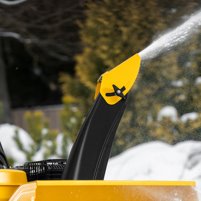 Бензиновая снегоуборочная машина SBM 610, 212 cc, ручной старт, фара Denzel в Новосибирске