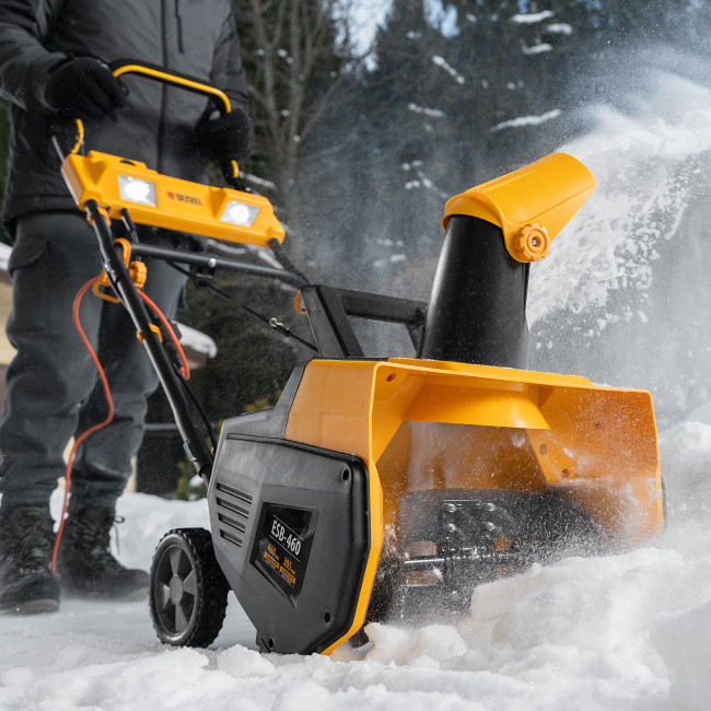 Электрическая снегоуборочная машина ESB-460, 2 кВт Denzel в Новосибирске