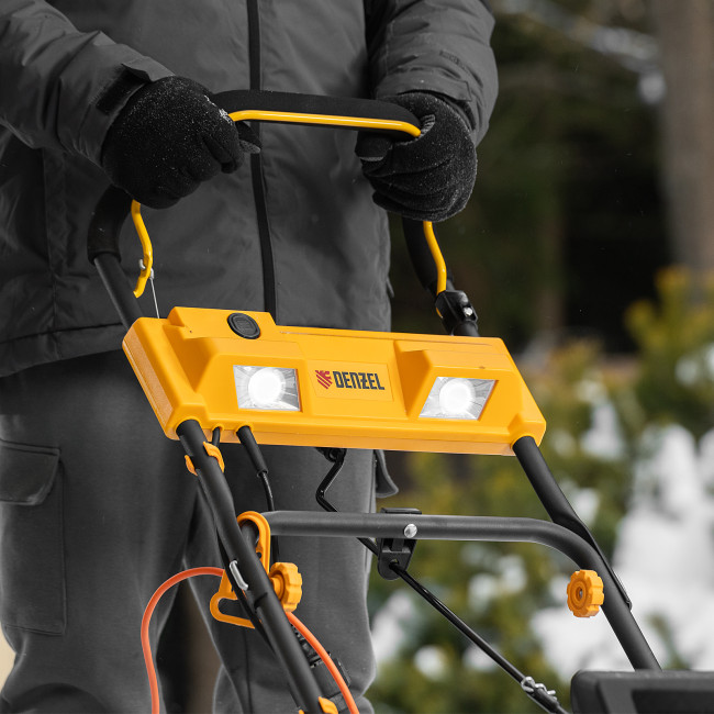 Электрическая снегоуборочная машина ESB-460, 2 кВт Denzel в Новосибирске