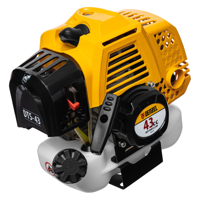Триммер бензиновый DTS-43, 43 см3, неразъемная штанга, состоит из 2 частей Denzel в Новосибирске