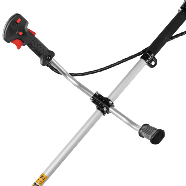 Триммер бензиновый DTS-43, 43 см3, неразъемная штанга, состоит из 2 частей Denzel в Новосибирске