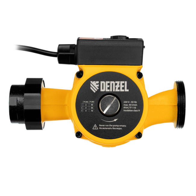 Циркуляционный насос CP32-4, напор 4 м, 50 л/мин, 1 м кабель, монт. длина 180 мм Denzel в Новосибирске