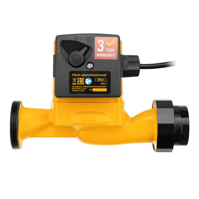 Циркуляционный насос CP32-4, напор 4 м, 50 л/мин, 1 м кабель, монт. длина 180 мм Denzel в Новосибирске
