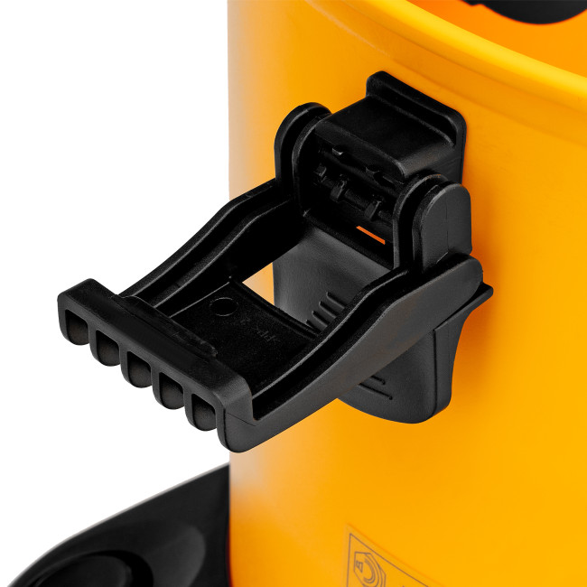 Пылесос строительный RVC20, 1400 Вт, бак 20 л, шланг 3 м, розетка с автосинхр. Denzel в Новосибирске