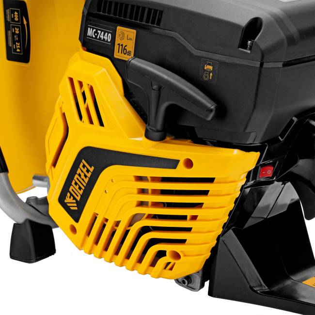 Бензорез МС-7440, 74 см3, диаметр диска 400 мм DENZEL в Новосибирске