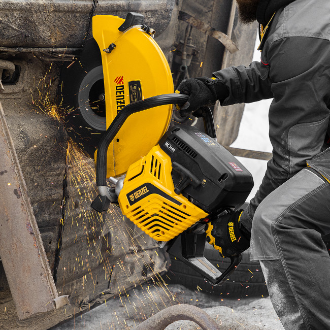 Бензорез МС-7440, 74 см3, диаметр диска 400 мм DENZEL в Новосибирске