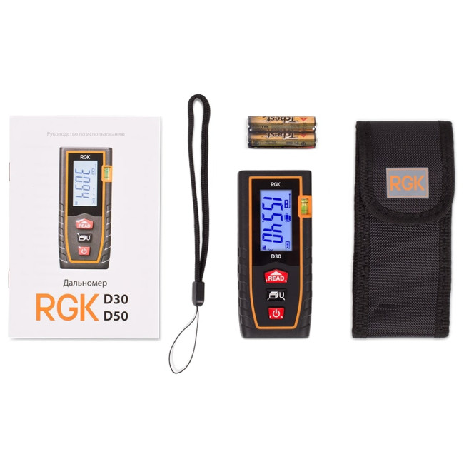 Лазерный дальномер RGK D30 в Новосибирске