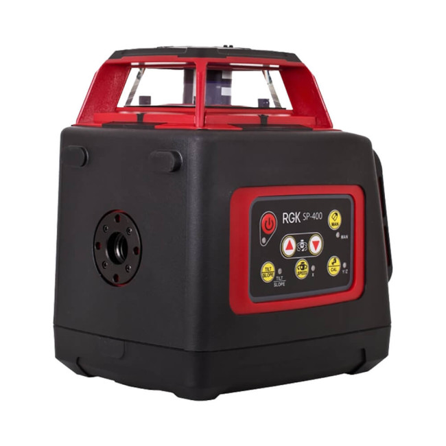 Комплект: ротационный нивелир RGK SP-400 + штатив RGK SH-170 рейка RGK LR-2 в Новосибирске Комплект: ротационный нивелир RGK SP-400 + штатив RGK SH-170 рейка RGK LR-2 в Новосибирске