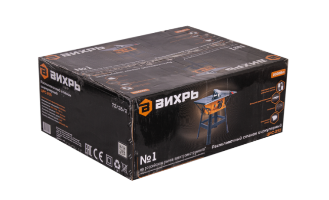 Станок распиловочный циркулярный Вихрь ЦРС-255 в Новосибирске