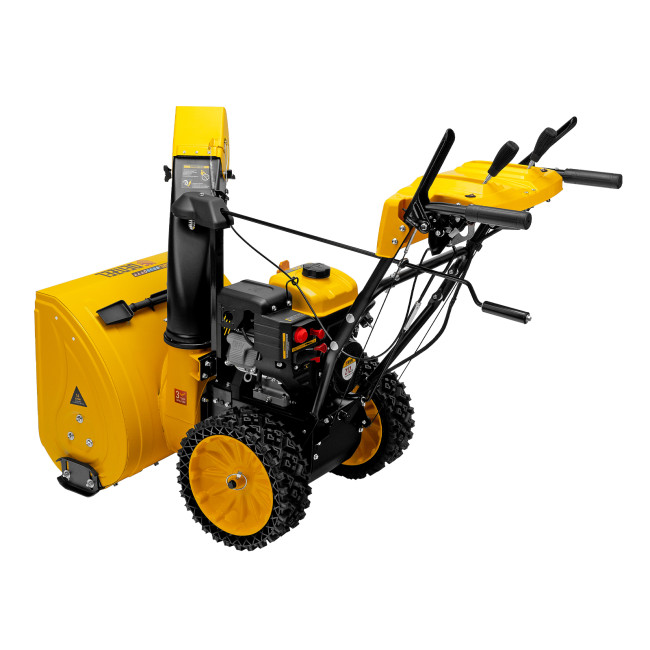 Бензиновая снегоуборочная машина SBM 610S PRO, 212 cc, электростартер, фара, обогрев Denzel в Новосибирске