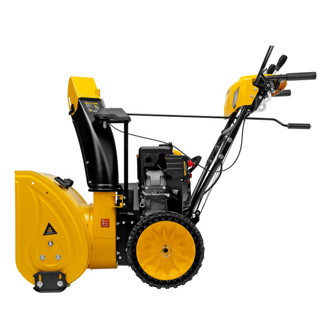 Бензиновая снегоуборочная машина SBM 610S PRO, 212 cc, электростартер, фара, обогрев Denzel в Новосибирске