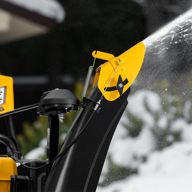 Бензиновая снегоуборочная машина SBM 610S PRO, 212 cc, электростартер, фара, обогрев Denzel в Новосибирске