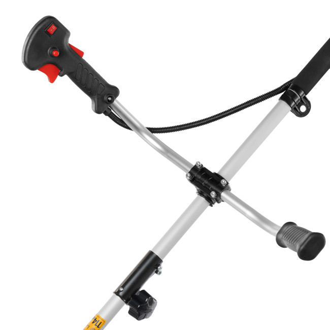 Триммер бензиновый DTS-43S, 43 см3, разъемная штанга, состоит из 2 частей Denzel в Новосибирске