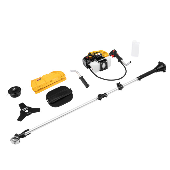 Триммер бензиновый DTS-43S, 43 см3, разъемная штанга, состоит из 2 частей Denzel в Новосибирске