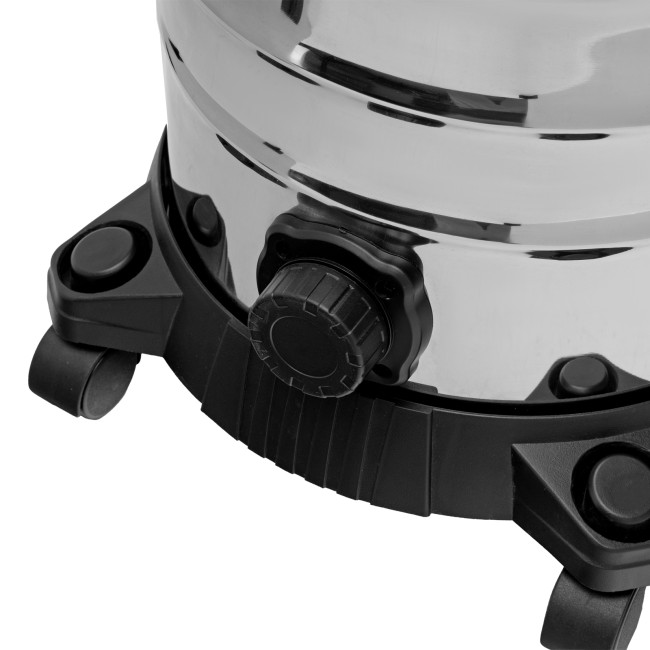 Пылесос строительный RVC30, 1400 Вт, бак 30 л, шланг 3 м, розетка с автосинхр. Denzel в Новосибирске