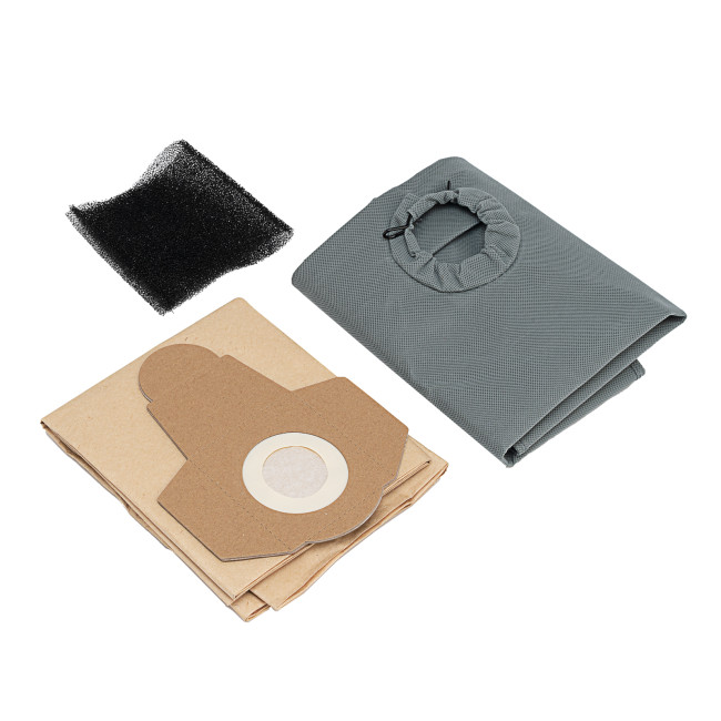 Пылесос строительный RVC30, 1400 Вт, бак 30 л, шланг 3 м, розетка с автосинхр. Denzel в Новосибирске