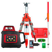 Комплект: ротационный нивелир RGK SP-400G + штатив RGK SH-170 рейка RGK LR-2