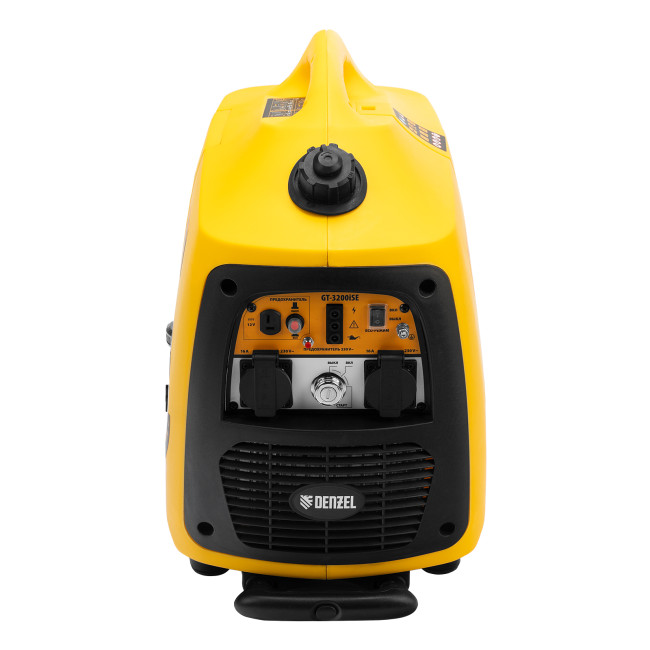 Генератор инверторный GT-3200iSE, 3.2 кВт, 230 В, бак 6 л, закрытый корпус, электростартер Denzel в Новосибирске