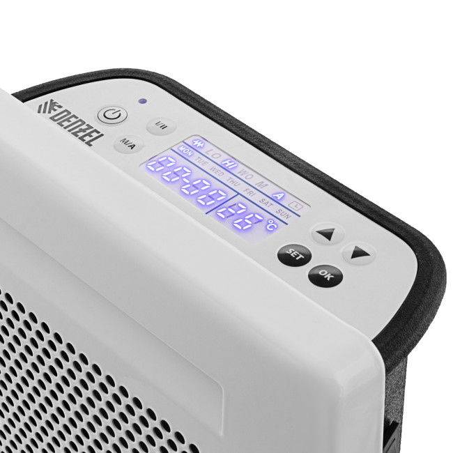 Конвектор гибридный электрический HybridX-1500, ИК нагреватель, цифровой термостат Denzel в Новосибирске