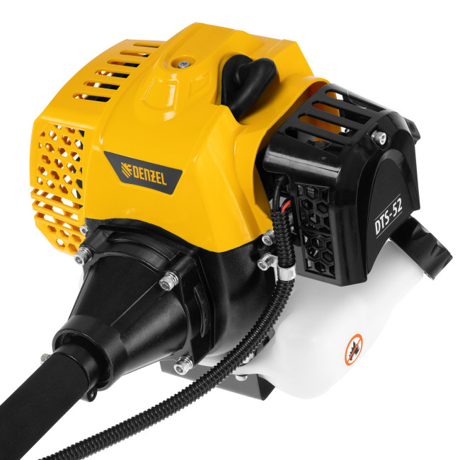 Триммер бензиновый DTS-52, 52 см3, неразъемная штанга, состоит из 2 частей Denzel в Новосибирске