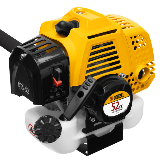 Триммер бензиновый DTS-52, 52 см3, неразъемная штанга, состоит из 2 частей Denzel в Новосибирске