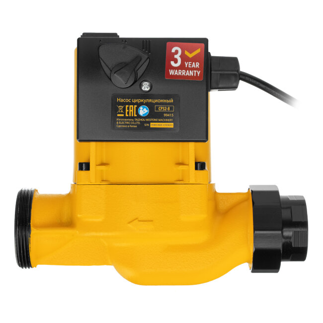 Циркуляционный насос CP32-8, напор 8 м, 160 л/мин, 1 м кабель, монт. длина 180 мм Denzel в Новосибирске