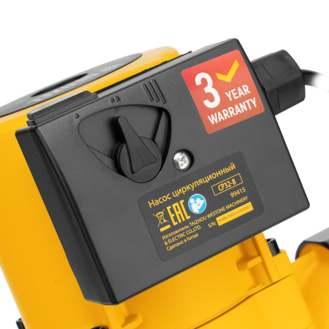 Циркуляционный насос CP32-8, напор 8 м, 160 л/мин, 1 м кабель, монт. длина 180 мм Denzel в Новосибирске