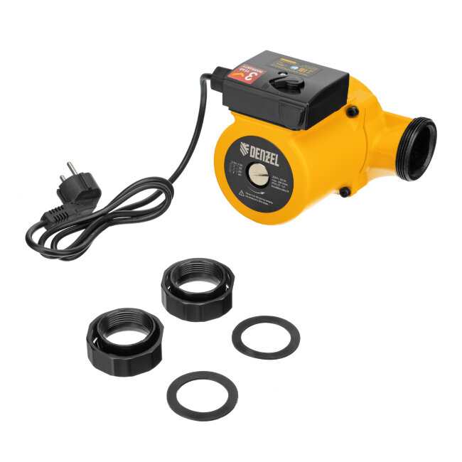 Циркуляционный насос CP32-8, напор 8 м, 160 л/мин, 1 м кабель, монт. длина 180 мм Denzel в Новосибирске