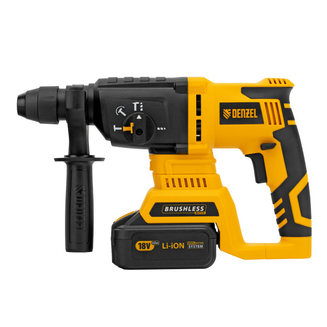 Перфоратор аккумуляторный BLRH-IB-26 Li-Ion, 18 В Denzel в Новосибирске