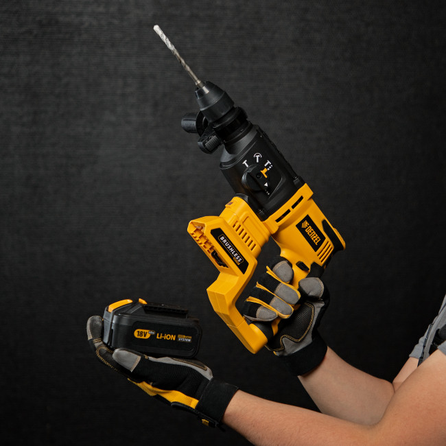 Перфоратор аккумуляторный BLRH-IB-26 Li-Ion, 18 В Denzel в Новосибирске