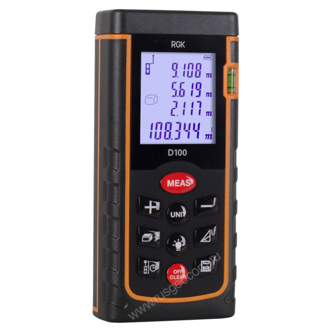 Лазерный дальномер RGK D100 (с поверкой) в Новосибирске