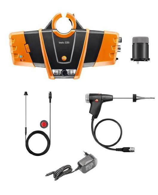 Базовый комплект testo 330i для анализа дымовых газов в Новосибирске