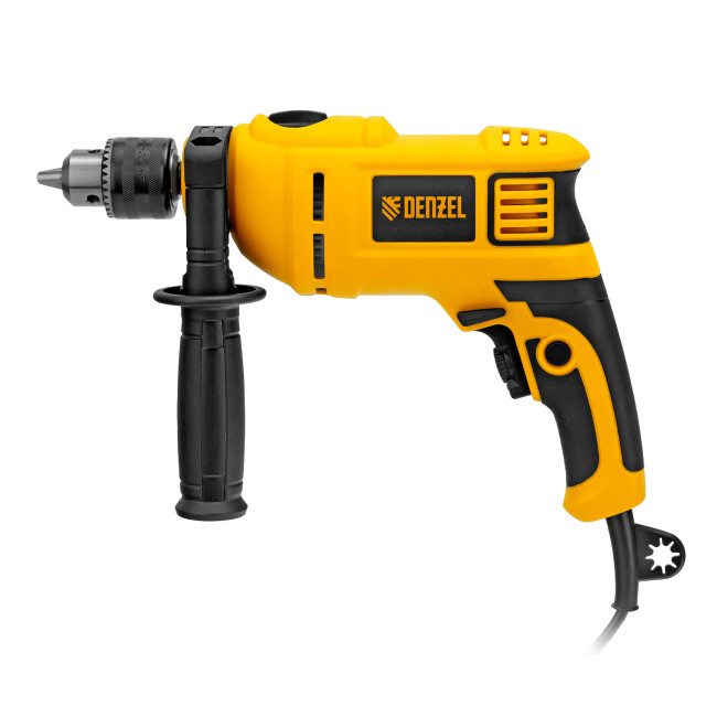 Дрель ударная ID-750, 750 Вт, 0-3000 об/мин, 48000 уд/мин Denzel в Новосибирске