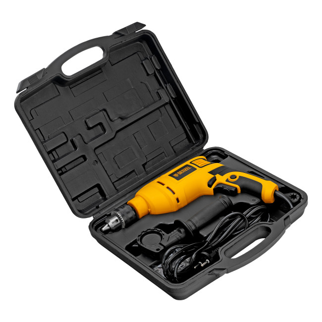 Дрель ударная ID-750, 750 Вт, 0-3000 об/мин, 48000 уд/мин Denzel в Новосибирске