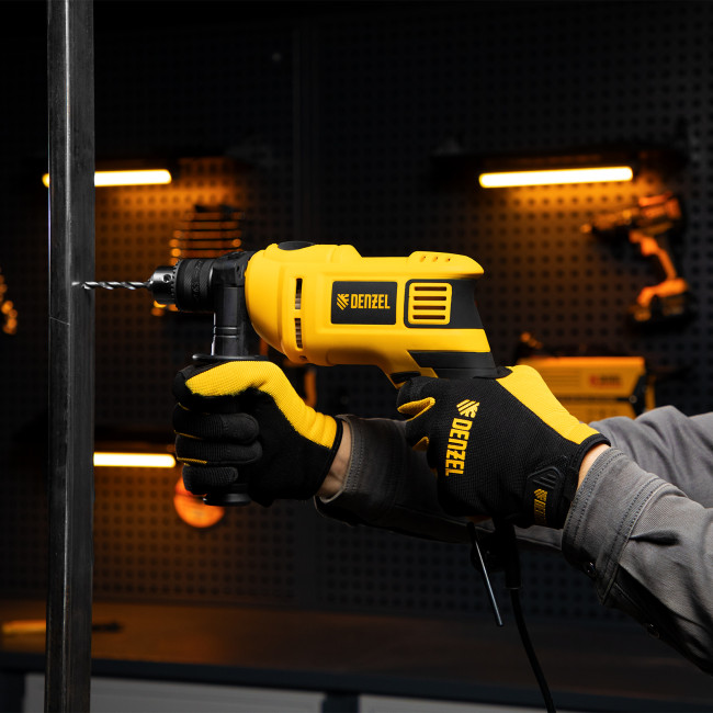 Дрель ударная ID-750, 750 Вт, 0-3000 об/мин, 48000 уд/мин Denzel в Новосибирске