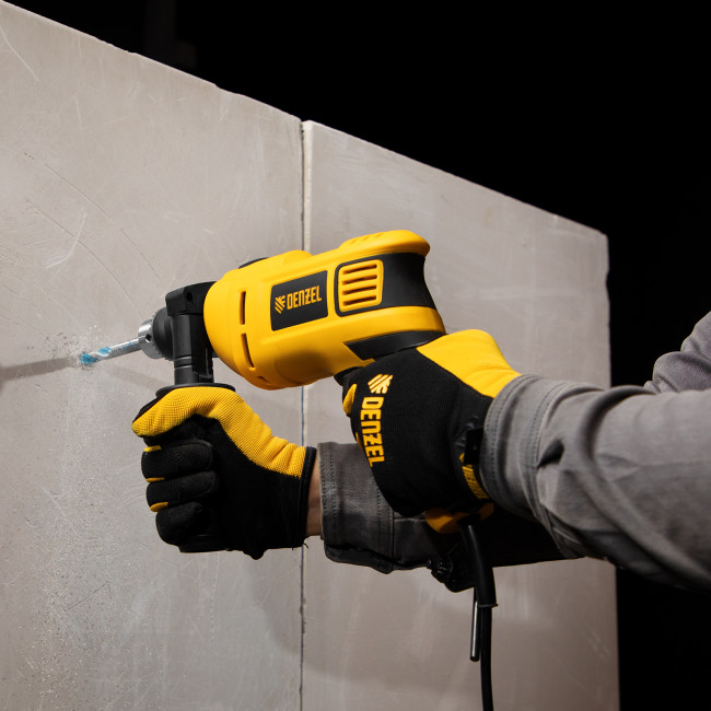 Дрель ударная ID-750, 750 Вт, 0-3000 об/мин, 48000 уд/мин Denzel в Новосибирске