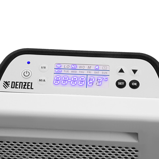 Конвектор гибридный электрический HybridX-2000, ИК нагреватель, цифровой термостат Denzel в Новосибирске