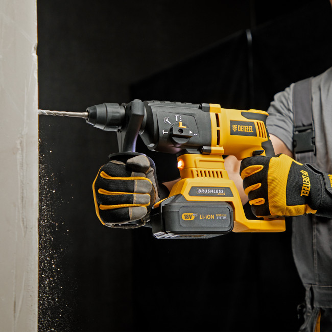 Перфоратор аккумуляторный BLRH-IB-26-0 Li-Ion, 18 В Denzel в Новосибирске