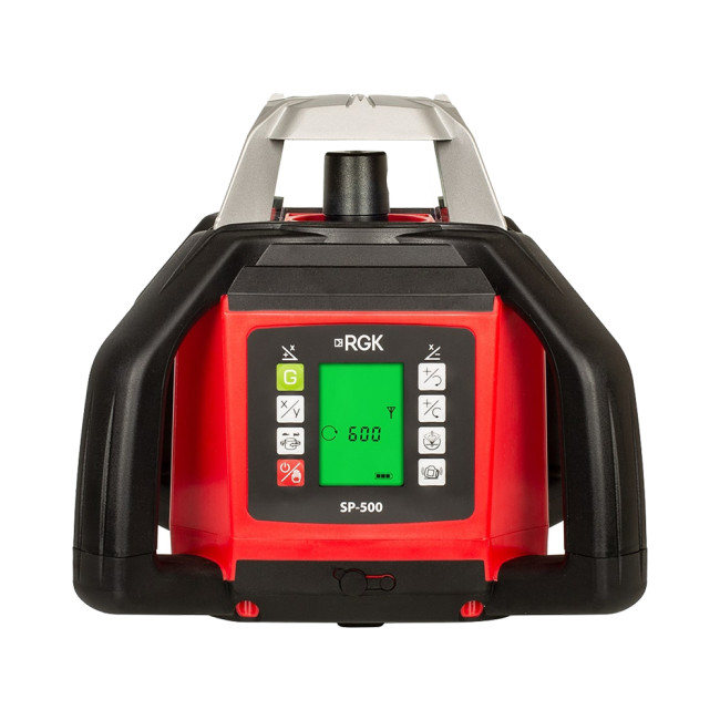 Комплект: ротационный нивелир RGK SP-500 + штатив RGK SH-170 рейка RGK LR-2 в Новосибирске