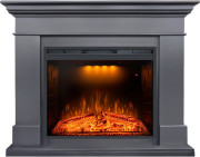 Каминокомплект California - Серый графит с очагом Emerald 28 Каминокомплект California - Серый графит с очагом Emerald 28