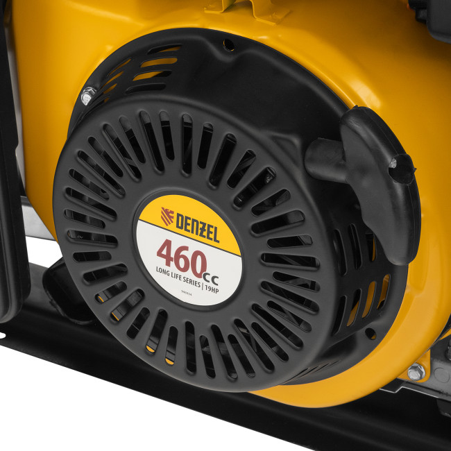 Генератор бензиновый PS 90 EA, 9.0 кВт, 230В, 25 л, коннектор автоматики, электростартер Denzel в Новосибирске