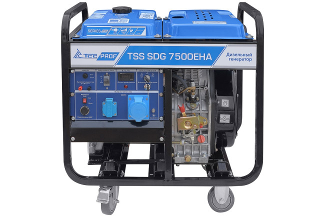 Дизель генератор TSS SDG 7500EHA в Новосибирске
