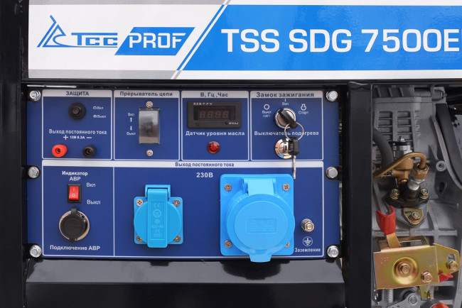 Дизель генератор TSS SDG 7500EHA в Новосибирске