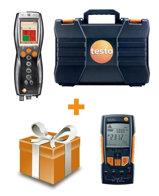 Комплект testo 330-1 LL + Мультиметр testo 760-2 с магнитным креплением в Новосибирске