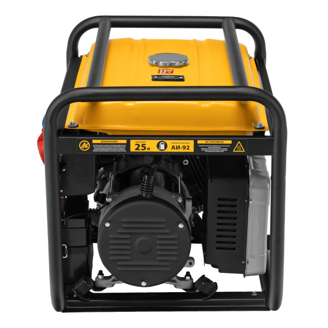 Генератор бензиновый PS 90 ED-3, 9.0 кВт, переключение режима 230 В/400 В, 25 л, электростартер Denzel в Новосибирске