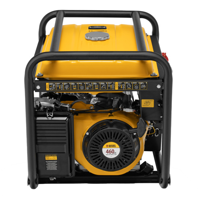 Генератор бензиновый PS 90 ED-3, 9.0 кВт, переключение режима 230 В/400 В, 25 л, электростартер Denzel в Новосибирске